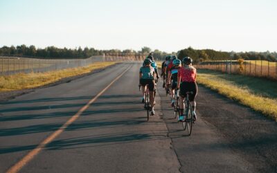 Photo Cyclists racing